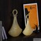 Unique 20-Inch and 16-Inch Decanter-Inspired Glass Vases - Ideal Centerpieces for Entryway Tables, Dining Tables, Living Room, and Kitchen Counters - Modern, Bohemian, and Farmhouse Style Decoration